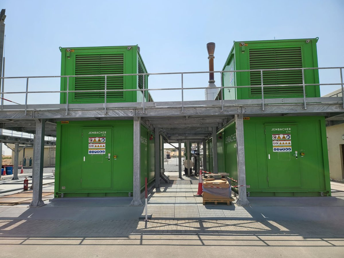SystemsOrient's tweet photo. This is first Jenbacher sewage gas to power installation in UAE and OES is proud to be a part of the sustainable project.
#project #gas #besix #INNIO #sewagetreatmentplant #uae #OES https://t.co/qcPkk3e9P4