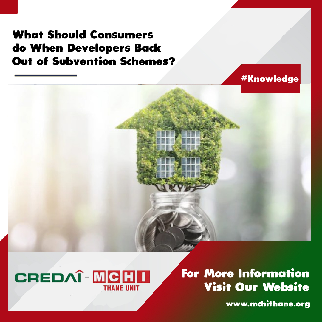 credaimchithane's tweet photo. What Should Consumers do When Developers Back Out of Subvention Schemes?
To Read More: https://t.co/IV1Sd10PZV
#Mchithane #credaimchithane #thane #development #realestate #properties #propertiesinthane https://t.co/iQGznPVJGi