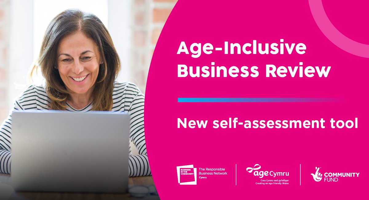This week is #NationalOlderWorkersWeek. Take 20mins to complete the Age-Inclusive Business Review and receive bespoke recommendations for your organisation.  #AgeAtWork @BITCCymru @AgeCymru @TNLComFundWales rb.gy/47d9f5