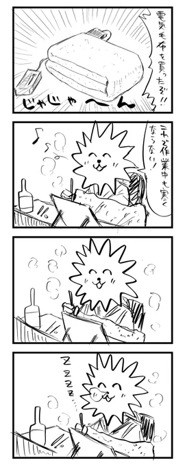 電気毛布買った日記です #こーんの漫画 