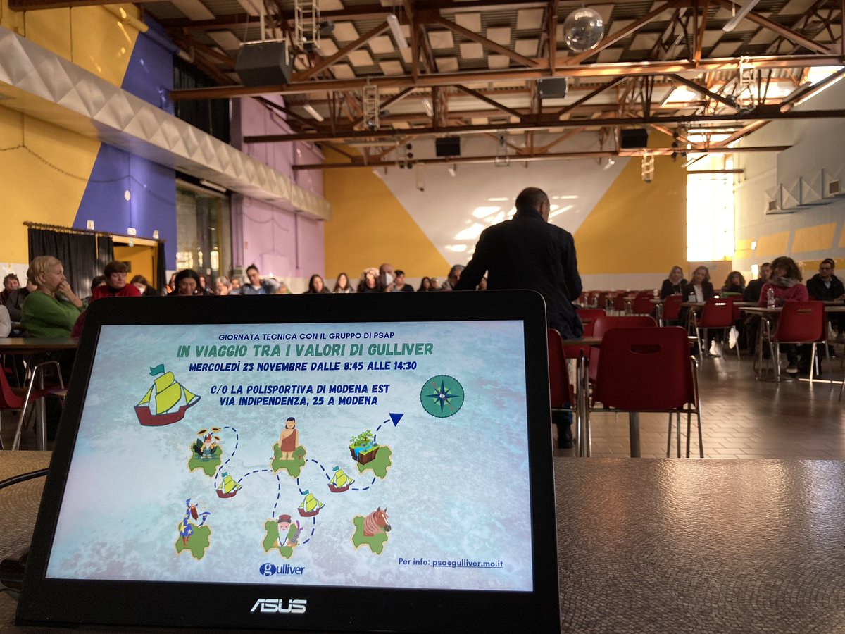 GulliverModena's tweet photo. È in corso la #giornatatecnica del #gruppodilavoro #PSAP Pianificazione Strategica Aziendale Partecipata con #coordinatori e #responsabili dei #servizi 🧭 IN VIAGGIO TRA I VALORI DEL CODICE ETICO ⛵️ #iviaggidigulliver #sociabordo #cooperazionesociale @legcoopsociali @LegacoopER https://t.co/Abz2UuJWXc