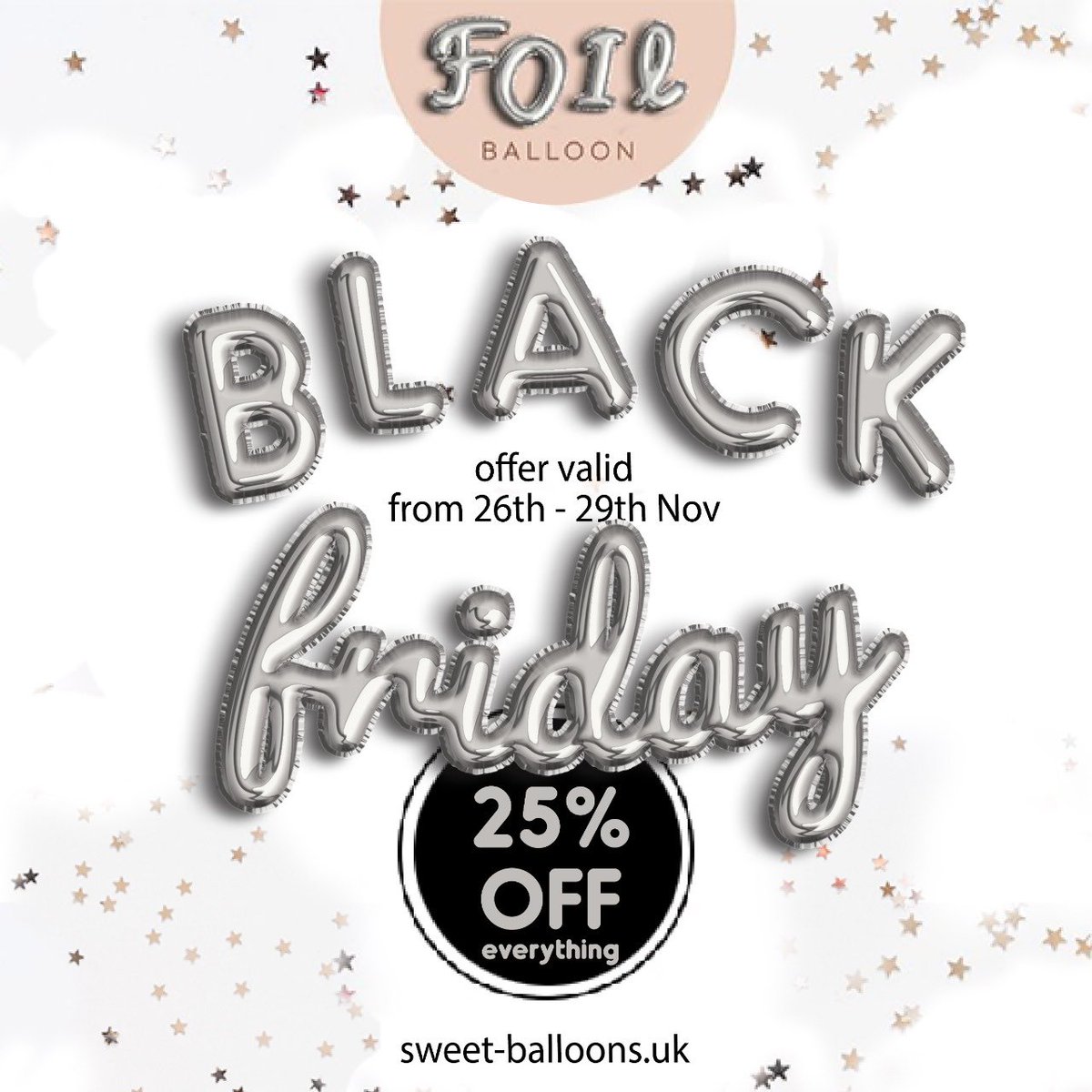 Sweetballoons1's tweet photo. BLACK FRIDAY OFFERS ✨ https://t.co/kQdQBaozDa