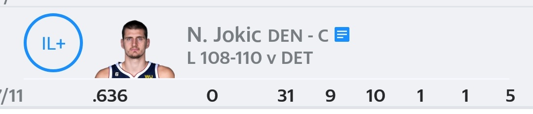 BHazelnuts_'s tweet photo. Oyuncularımızdan Nikola Jokic iyileştiğini maçtan 10 dk önce haber verdiği için kendisini kadroya alamadık.. Kendisine ceza olarak bir miktar maaş kesintisi uygulayacağımızı bildirmek isteriz.

Saygılarımızla https://t.co/uuZG8zFLf0