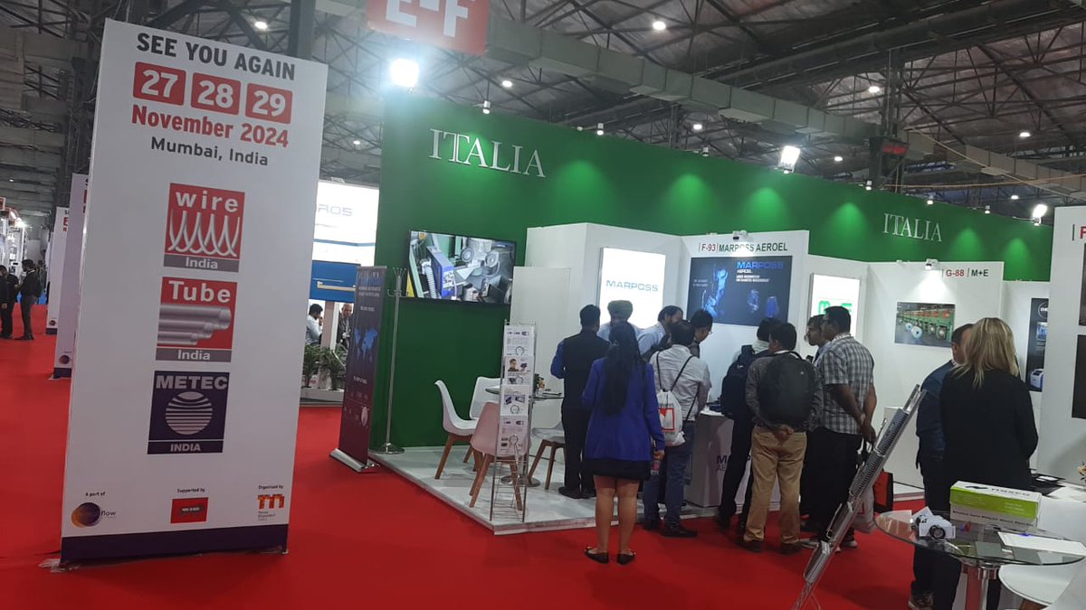 dineshmishra198's tweet photo. Do visit Marposs booth at #wireindia at Bombay exhibition center , Hall No 1
Stall No F-93

@ITANewDelhi  

#samuraiawards #marpossindia #marposs #Machinetool #Manufacturing #Aerospace #Wirencables https://t.co/RNfou9PXJM