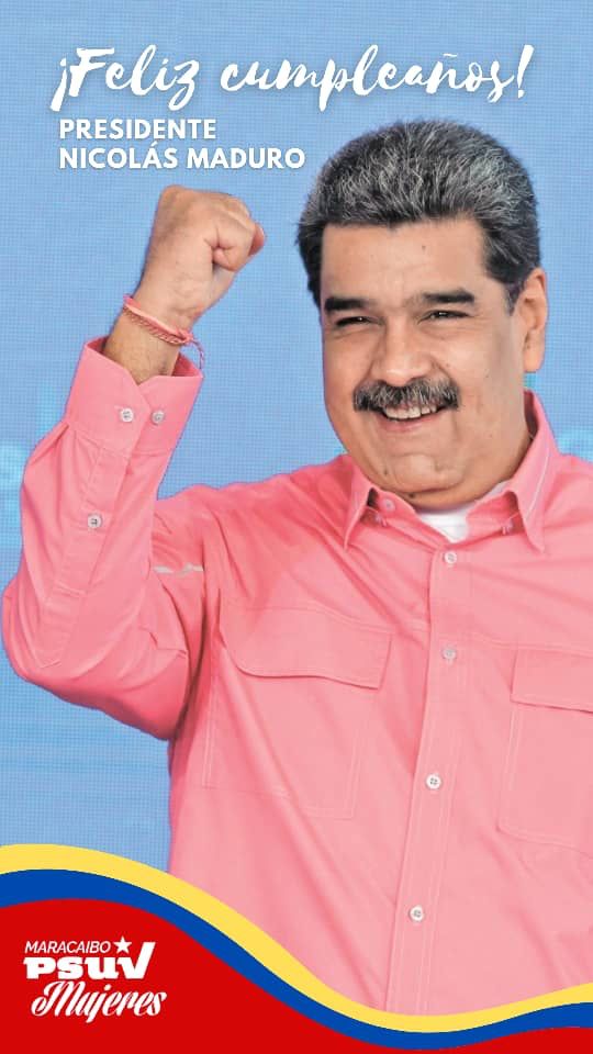 raficsouki's tweet photo. Feliz cumpleaños camarada Presidente https://t.co/MTRotUDuzw