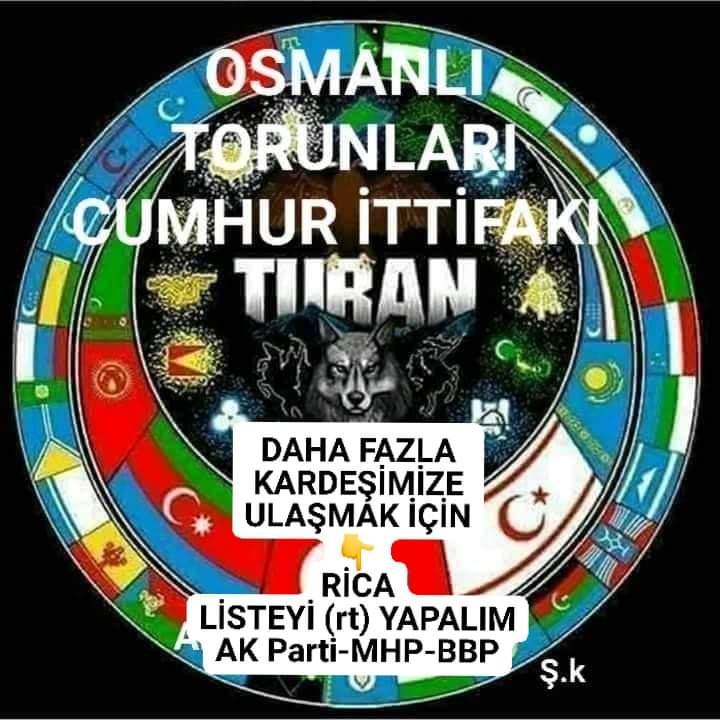 OSMANLI TORUNLARI 
CUMHUR İTTİFAKI ORDUSU - 418
<a href="/sinan31826403/">T.C Sinan Altundağ 🦅🦅🦅 1903 ♥️🦅🇹🇷</a>
<a href="/HarbiKiz1453/">HarbiKız</a> 
<a href="/alyaz_emine/">Emine Alyaz</a>
<a href="/the_hazan/">the_hazan</a>
<a href="/Alperen72049939/">Daglar kızı REYHAN🇹🇷</a>
<a href="/mustafabozduman/">mustafa bozduman</a>
@omerhizirdemir
@HalukSeyfettin
<a href="/Azizeli45259866/">Aziz bey 🇹🇷</a> 
<a href="/izgi2468/">izgi</a> 
<a href="/Yaren_2023/">🌸🌸🌸 Ya®️en ®️eis 💫💫💫</a>
<a href="/kzmkocAK/">#AK kazım koç4K</a>
<a href="/saborz767676/">Çerkess Abreg</a>
<a href="/cesuryurek965/">muvahhid mumin</a>
<a href="/Osmanl38935186/">@Osmanlı1299Milli/İslâmî Yazar 🇹🇷🕋</a>
<a href="/EvladiFati1453/">Evlad-ı Fatihan</a>