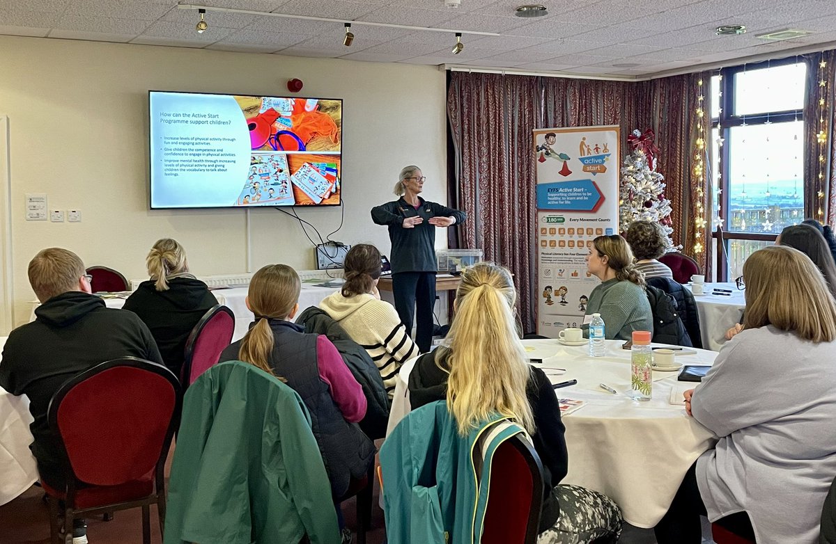 Great to bring Active Start to Eden … we even have a little festive twist!