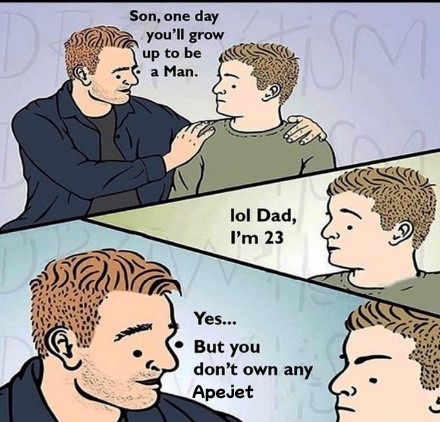 Buy and hodl Apejet.
.
.
#apejet #almirawallet #cryptomemes #apejettoken #defi
