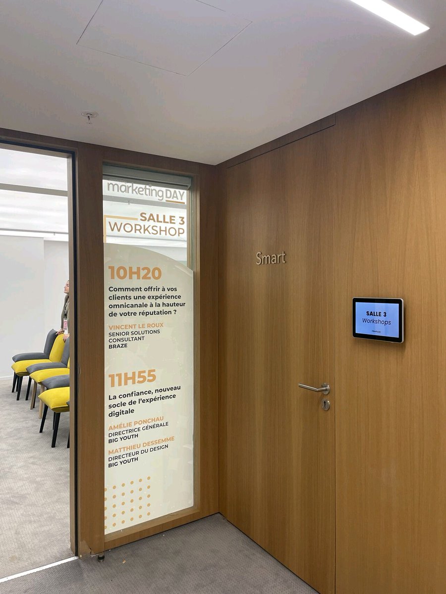 Emarketing_fr's tweet photo. Assurez-vous une expérience omnicanale à la hauteur de votre réputation ? #MKDAY22 avec Vincent Le Roux, Senior solution engineer chez @Braze
#retail #CDP #MKDAY22 https://t.co/0jgvPob9VZ