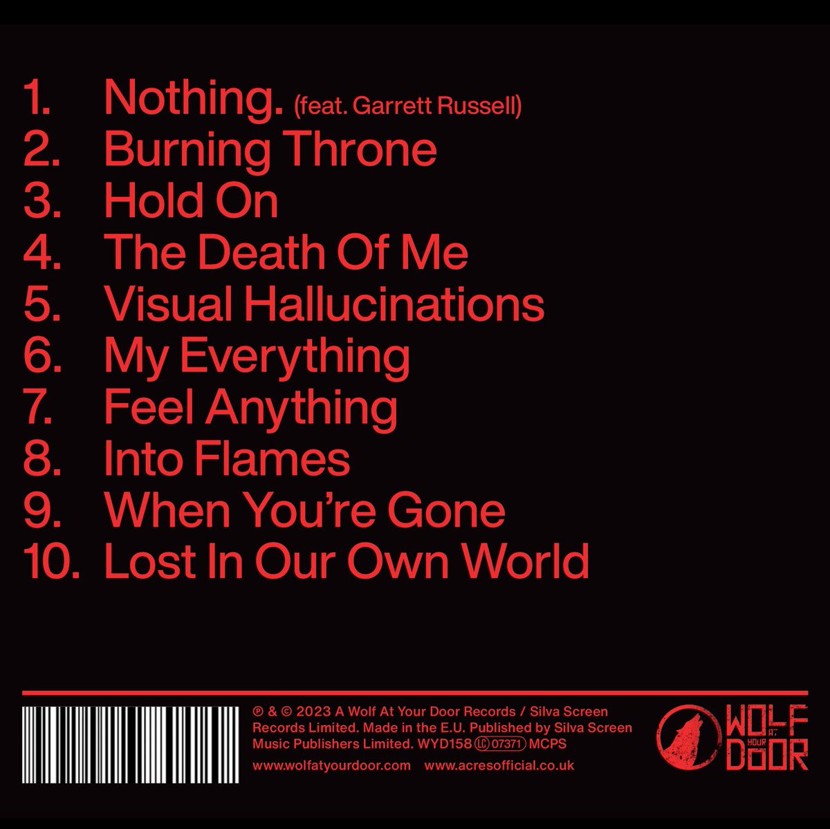 We are extremely excited to share that our sophomore studio album ‘Burning Throne' will be released on 03.03.23.

Pre-order your copy and get an exclusive preview of the video for our new single 'Into Flames' now acres.tmstor.es