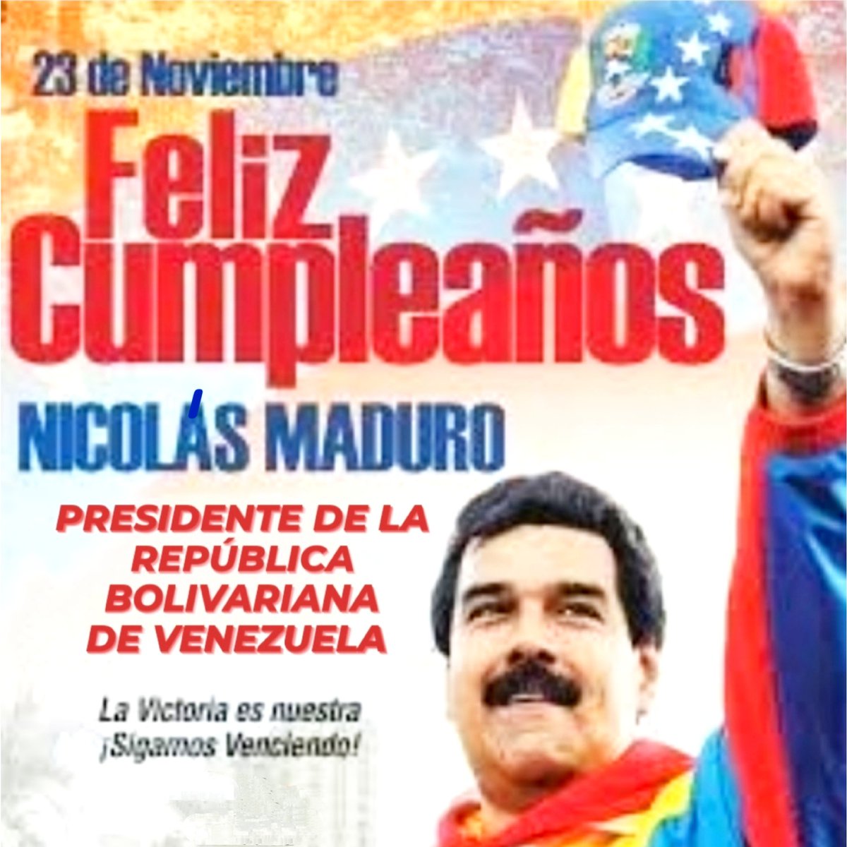 Felicidades presidente @NicolasMaduro desde el #MunicipioDíaz #NuevaEsparta le deseamos mucha salud y éxitos para que nos continúe liderando día a día en la batalla por el bienestar de nuestro pueblo #FelizCumpleañosPdteMaduro