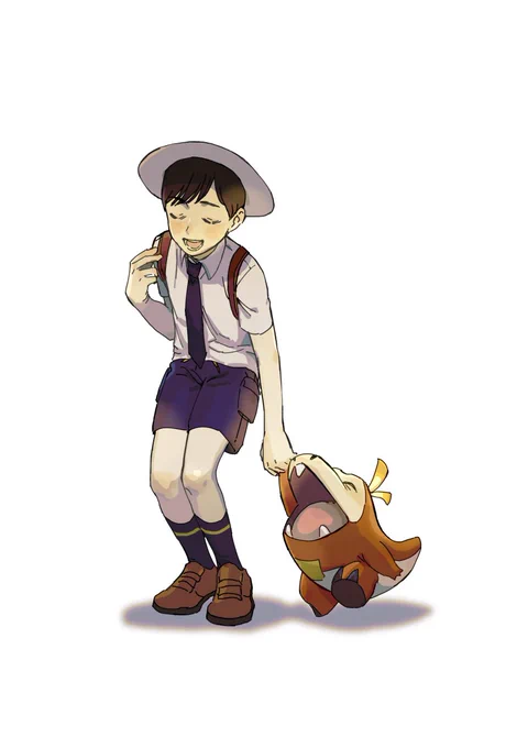 初登校 