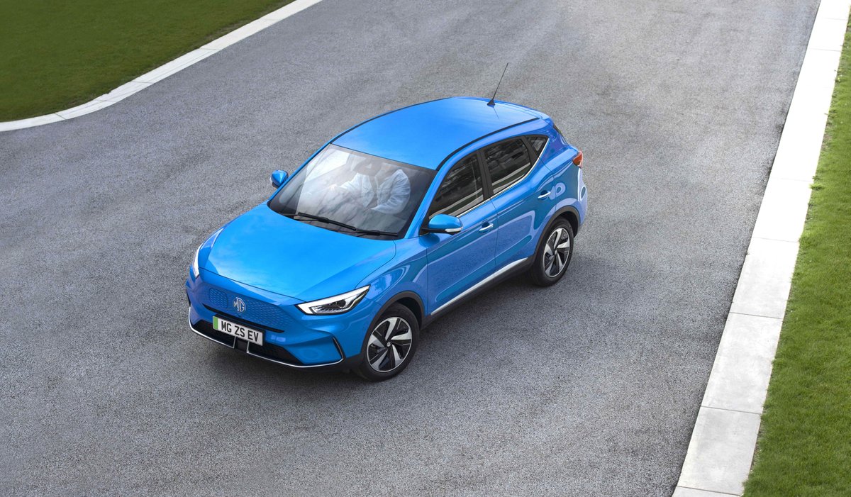 MGmotor's tweet photo. The multi-award-winning #MGZS EV has a lot to shout about! With an electric motor built to deliver efficient electric power, a superb driving range and 0-60mph in just 8.2 seconds.
Discover the MG ZS EV: https://t.co/QiLbNf2HzA
#MGMotor #ElectricForEveryone #NoCompromise https://t.co/lERxKzZGOI