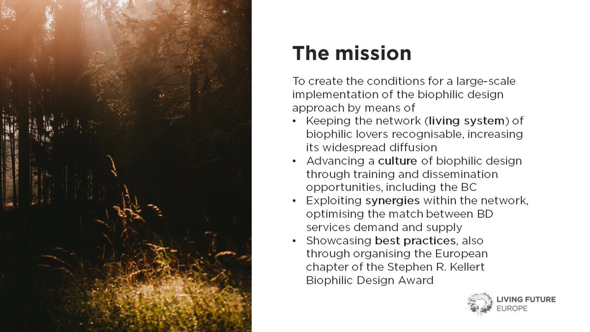 LFEurope's tweet photo. The Biophilic Society is born 🌿💙 
Living Future Europe and a group of biophilic design lovers created a living system and a virtual space to promote the culture of biophilia – the Biophilic Society. Read the full article here
https://t.co/5uZGoKM5Tw
#BiophilicSociety #Biophilia https://t.co/JMzrt7zOSn
