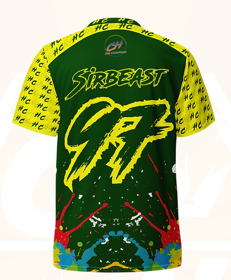 CHSince2020's tweet photo. NEW!! SirBeast ROOTS!! sport jersey. #CH #SirBeast #Merchandise https://t.co/F4LS8TiOAu