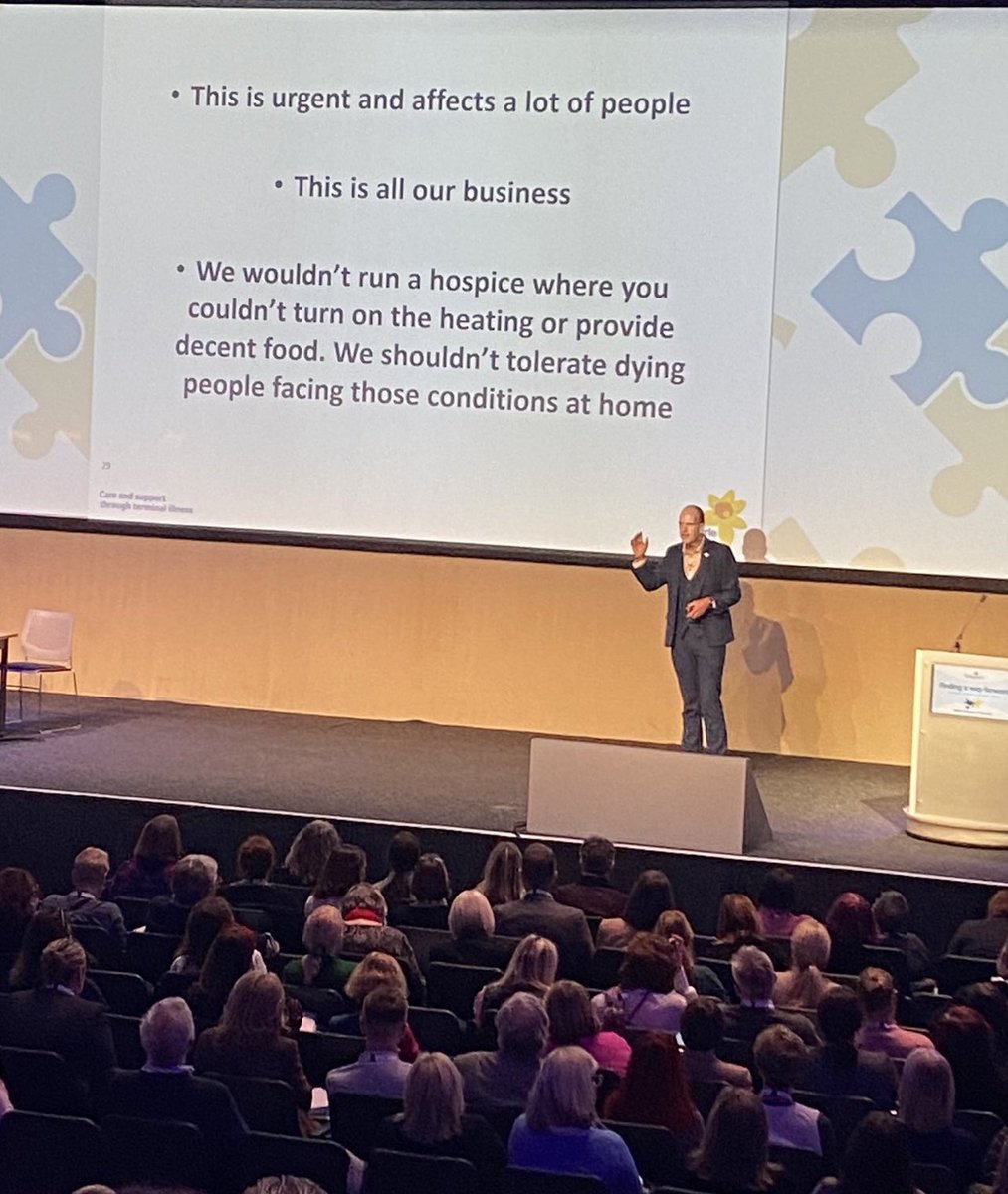overgatekim's tweet image. Listening to @sam_royston talk about poverty and end of life was so powerful! Everyone get to @MarieCruie website and sign the petition to get pensions early for terminal ill and dying patients #HUKConf22 @hospiceuk #everyonesbusiness #dyinginpovertyiswrong #CostOfLivingCrisis
