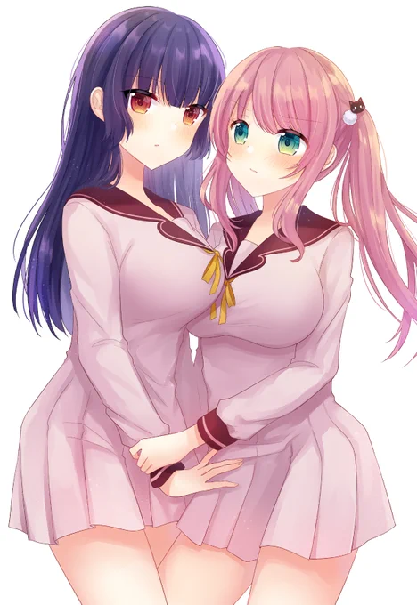 こっち見てよ!#創作百合 