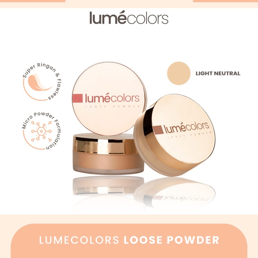 Coba cek ini, deh: "Lumecolors Loose Powder 8gr Bedak Tabur Shade Light Neutral Bandung" Rp149.000 di toko MAFIA SAKTI Tokopedia. Bisa Bebas Ongkir, lho. tokopedia.link/KXbS0oBEbvb