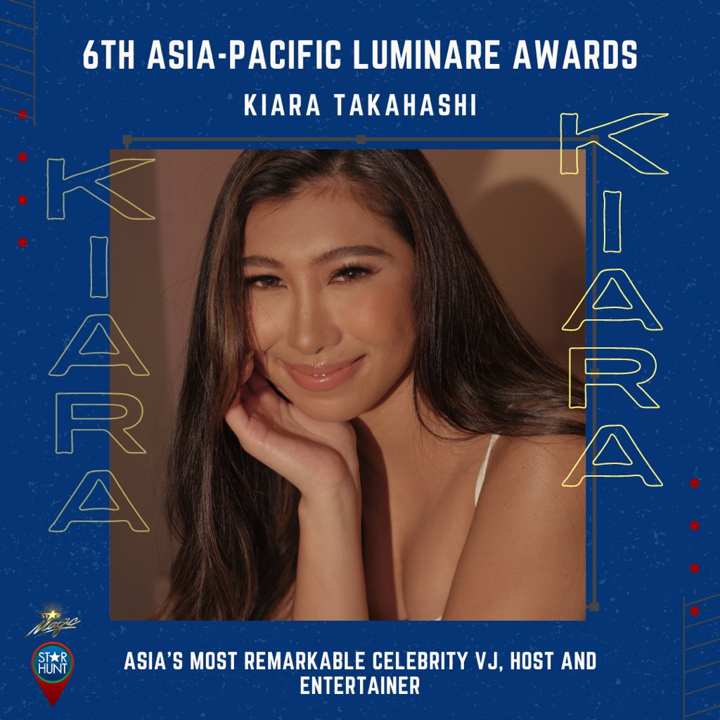 Congratulations, Kiara Takahashi (<a href="/_kiatakahashi/">Kiara Takahashi</a>), on winning Asia's Most Remarkable Celebrity VJ, Host and Entertainer at the 6th Asia-Pacific Luminare Awards!✨