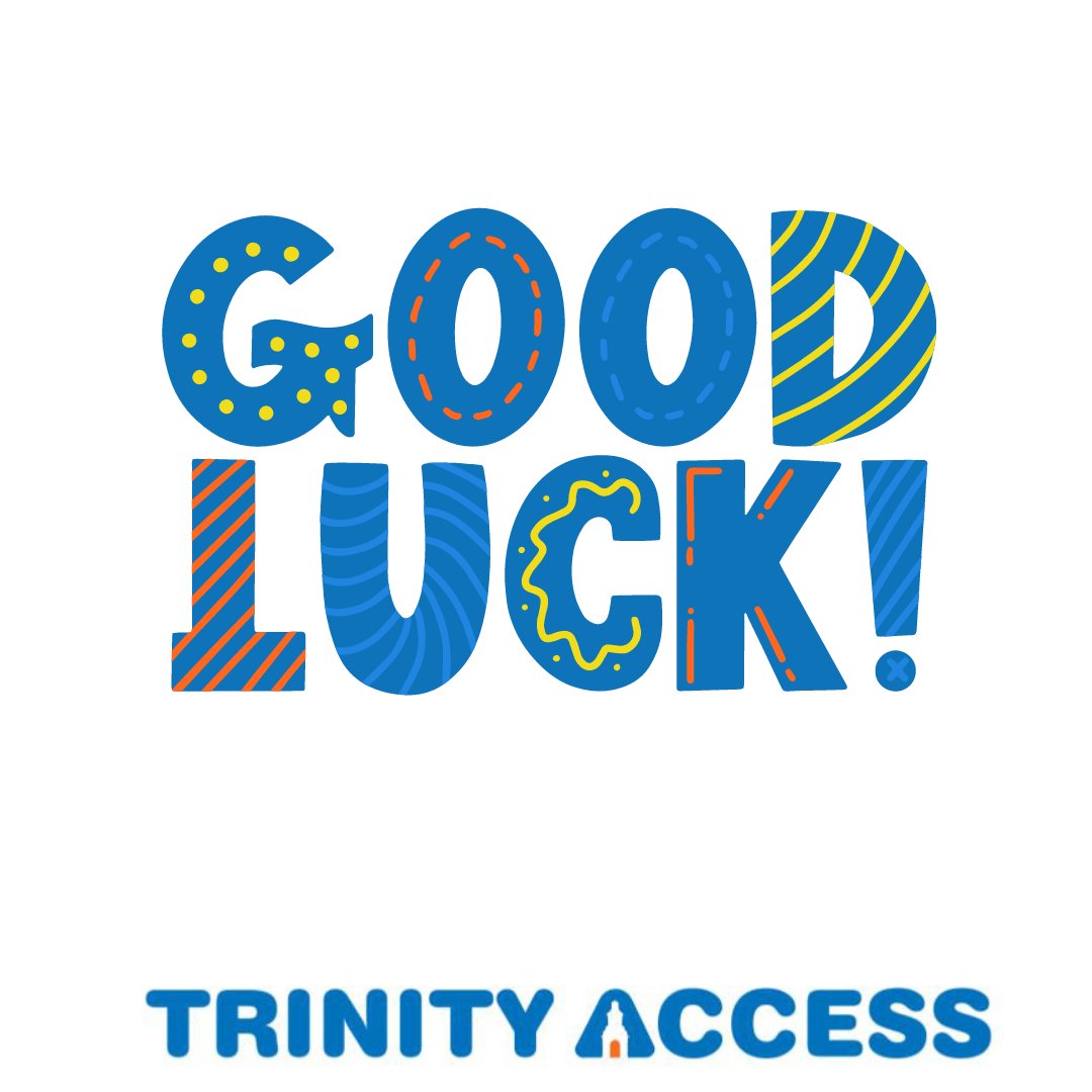 AccessTCD's tweet photo. Good luck to students receiving their #JuniorCert results Today! 🍀
Remember no matter what your results are now or in the future, there are plenty of routes to college and further education! 🎓
#TrinityAccess #CAW2022 #CollegeAwarenessWeek #juniorcertresults #Edchatie https://t.co/tkg2WJtcnF