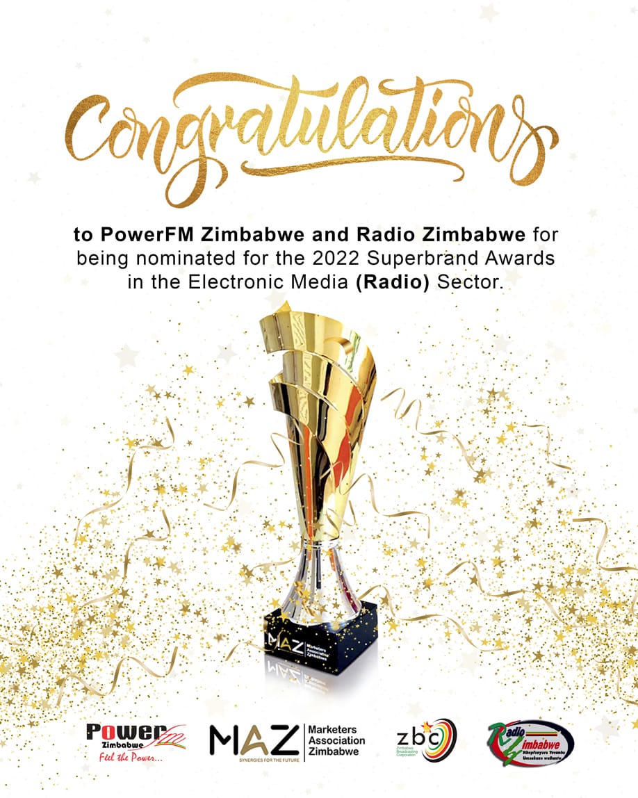 Congratulations <a href="/powerfmzimbabwe/">powerfmzimbabwe</a>  and <a href="/radio_zimbabwe/">Radio Zimbabwe</a>  on your nominations. Bring it home. <a href="/MarketersZim/">MarketersZim</a>  <a href="/ZBCNewsonline/">ZBC News</a>