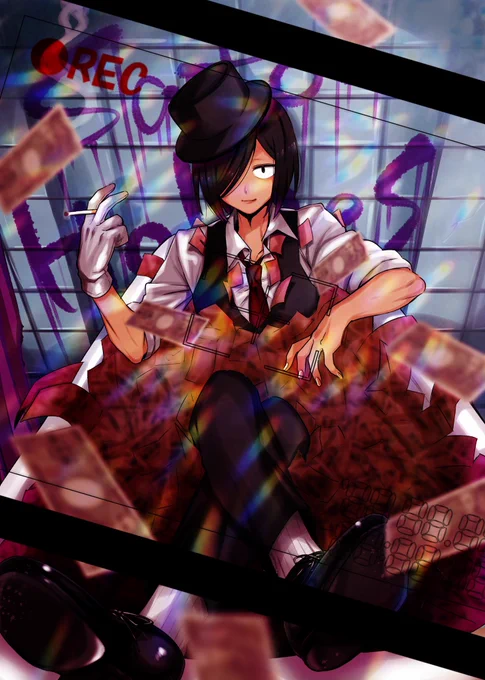 #佐藤ホームズ展覧会絵が溜まってきたので修正したのを含めて再掲ですわ 