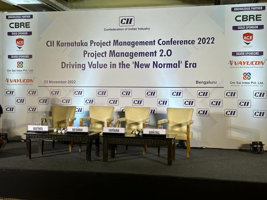 CBRE_India's tweet photo. The stage is set for the most-awaited CBRE CII Karnataka PJM Conference in Bangalore. Stay tuned as we’ll be sharing more updates from the event right here with you!
#CBRELive #PJM @CII4WR @CBREPJM @FollowCII https://t.co/Wac0xVgZtm