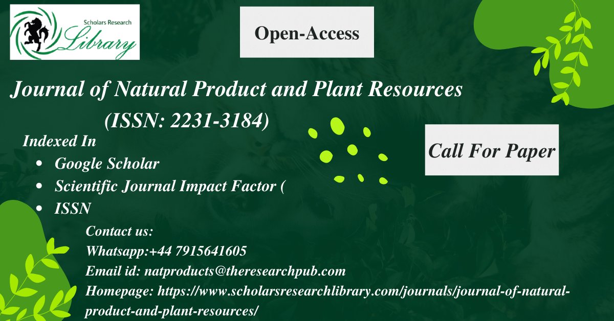 carol20498000's tweet photo. Call for Submission of Manuscript, Entries Open
Journal h-index: 36
Journal cite score: 41.87
Journal impact factor: 1.51
Submission Link: https://t.co/WBJ9nPzUzM
#Biochemistry, #Bioinformatics, #Biophysics, #Bio_technology, #Cell_biology, #Plant_genetic,#Research_Scholar_Library https://t.co/J2NU2VoZOb