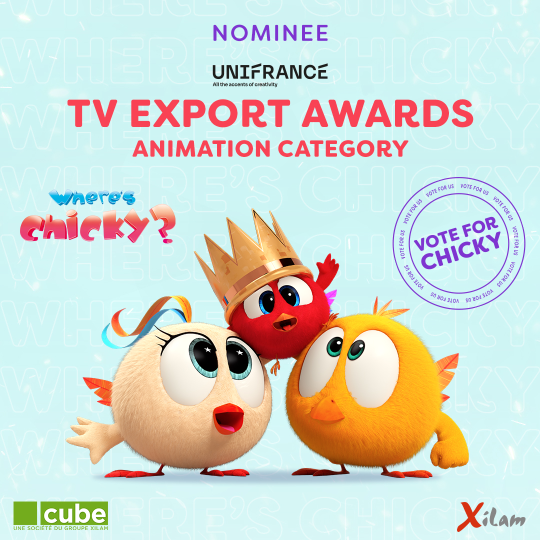Votes are still open for the 19th @Unifrance TV Export Awards, which celebrate the world’s best-selling French TV programs. Thanks for your support!
<a href="/cube_prod/">Cube Creative</a> @UnifranceTV