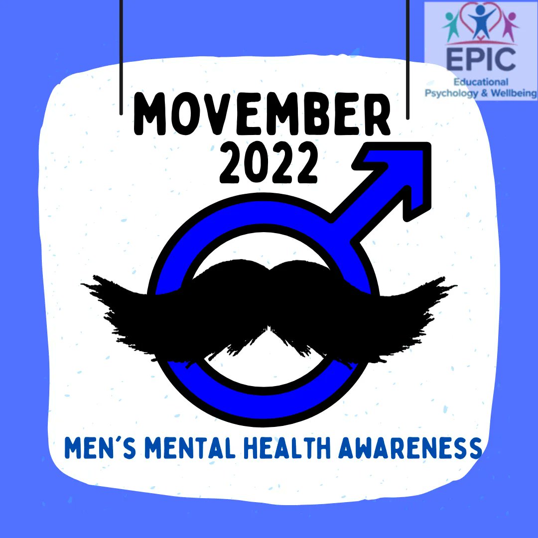EPIC_Wellbeing's tweet image. This month is Movember 🙇
Movember is an annual event that takes place (yes, you guessed it!) in November, to raise awareness on issues that affect men, such as prostate cancer, testicular cancer, and men's suicide.

#movember2022 #moyourownway #movember #EPICwellbeing