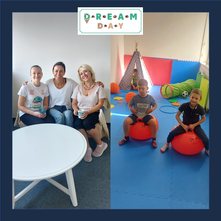 soeuropeeurasia's tweet photo. Giving children a safe space is of the utmost importance! In Bratislava #SOSlovakia opened #DreamDay - a center for children with intellectual disabilities who had to flee Ukraine. They can play & learn together while their parents can start building a new life for their families https://t.co/eJGs42MR5j