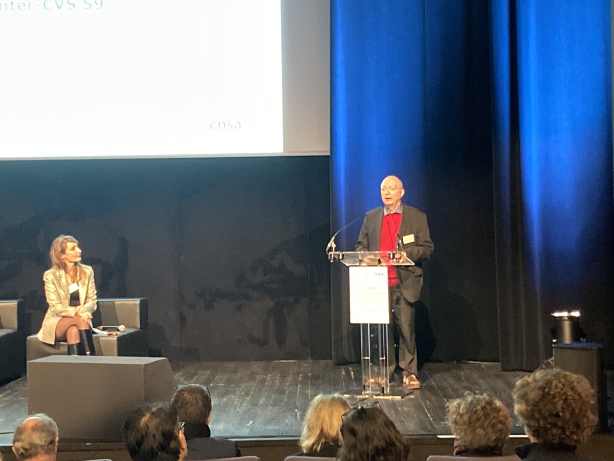 giomarsi's tweet photo. Intervention passionnante et passionnée de Christian Barazutti, président de l’#interCVS59 sur les dispositifs innovants d’action des conseils de vie sociale et les revendications associées. « La force est avec nous! » #democratieensanté #FondationPartage&Vie @Groupe_VYV https://t.co/lGFafGVxwF
