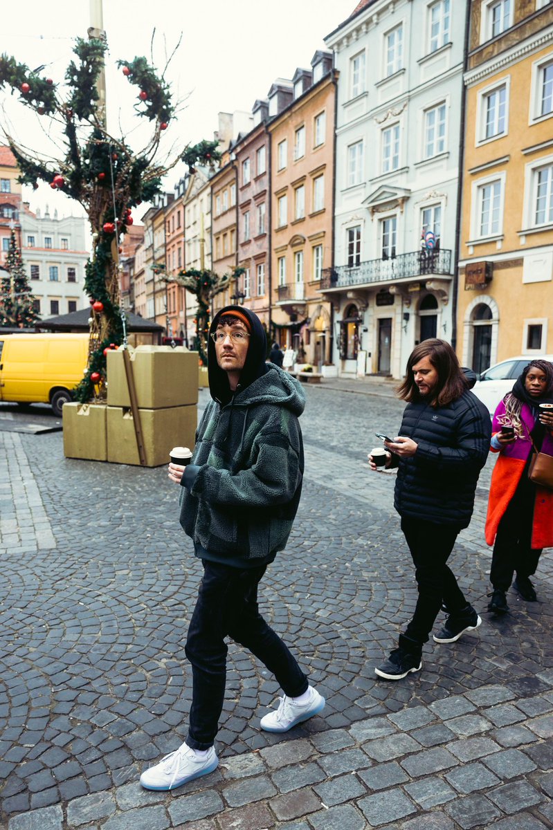 bastille's tweet photo. Out and about in Warsaw 🇵🇱 https://t.co/v5JxTdiooI