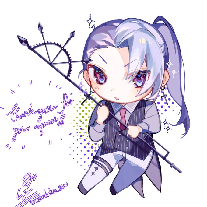 ご依頼ありがとうございました!!#Skeb #illustration 