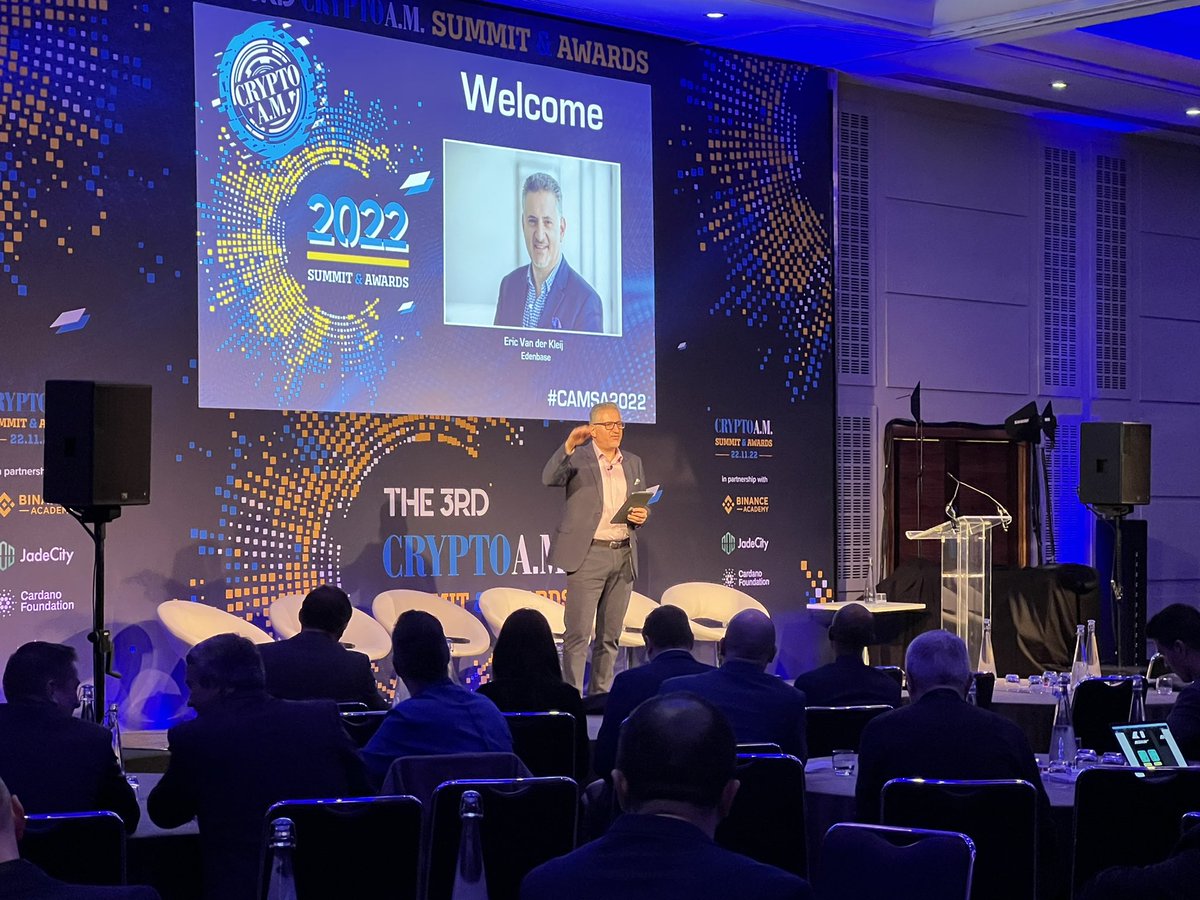 JamesBowater's tweet photo. Showtime! #CAMSA22 @CityAM @EditorParkin @Ericvanderkleij https://t.co/fpzcg6KPLo