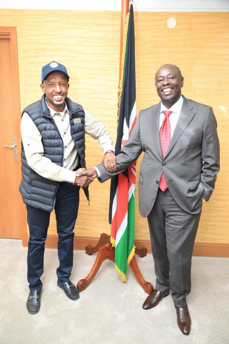 I had the pleasure to meet with H.E. Deputy President <a href="/rigathi/">Rigathi Gachagua</a> Gachagua and congratulated him upon their win during the August Elections.I wished him all the best as he seeks to serve Kenyans and deliver on their promises.<a href="/StateHouseKenya/">State House Kenya</a>