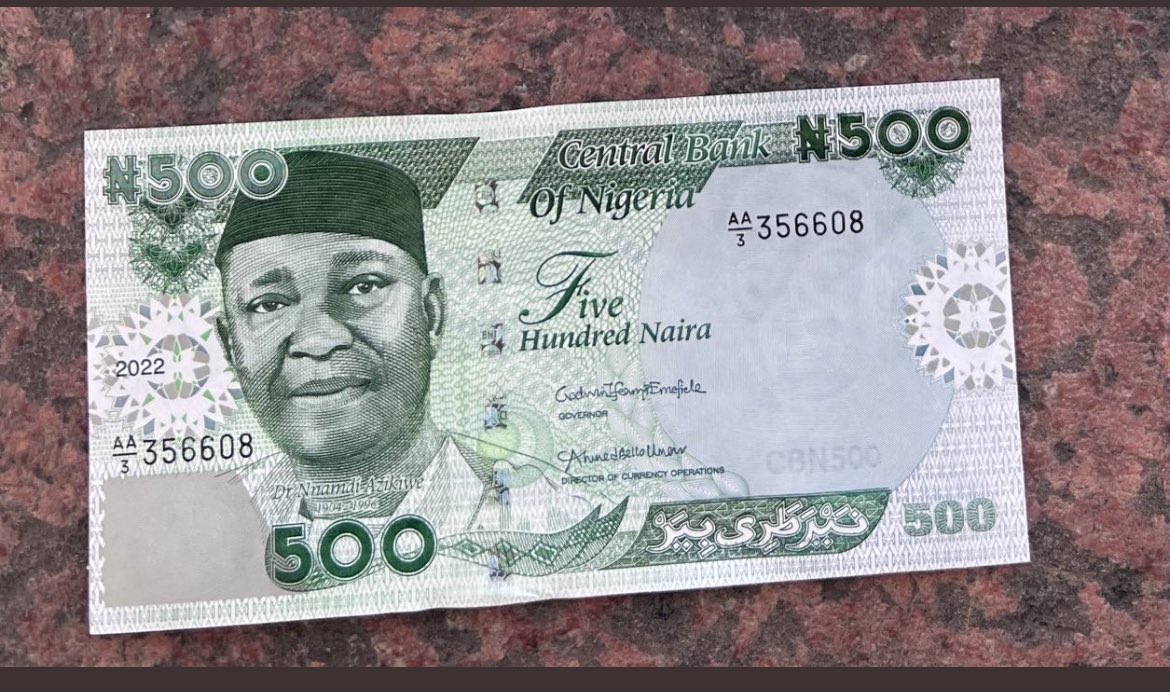 madox_tbb's tweet photo. Albishirinku! 🇳🇬 #Naira 

Ga sabbin takardun Naira da gwamnatin Najeriya ta kaddamar a yau. https://t.co/5SPj7QQLeI