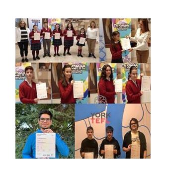 cordobaactiva's tweet photo. Los alumnos de #YorkTefl, centro preparador de los Exámenes de #Cambridge, ya tienen la certificación que tantas puertas les abrirán en su futuro.
Su directora @RubioLopezMJ y su equipo, lo hacen posible
Han realizado sus exámenes en @LoyolaAnd
#LoyolaIdiomas
Enhorabuena!! https://t.co/Ft96T5kkAs