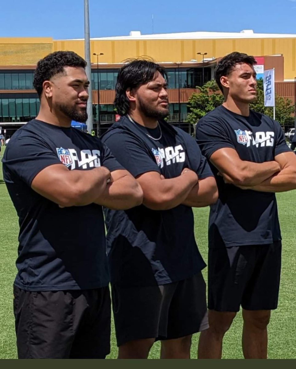 jvaka75's tweet photo. @NFL IPP Athletes Tali Amosa, Etuale Lui & Patrick Murtagh at The @NFLFLAG Tournament in The GC Growing The Game at Grassroots Level With @NFLAustralia, Such an Amazing Opportunity.
#NFL #NFLIPP #NFLAUS #NFLNZ
#GrowTheGame https://t.co/5MdF2zg9xa
