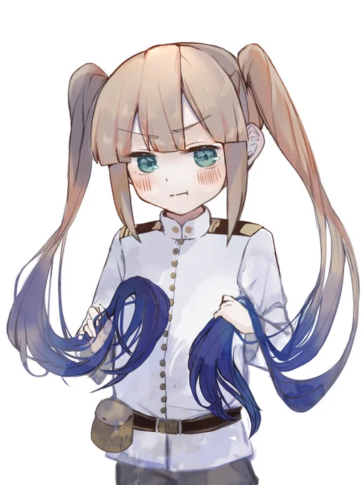 大遅刻したけど描きたかったから#いいツインテールの日#FGO 