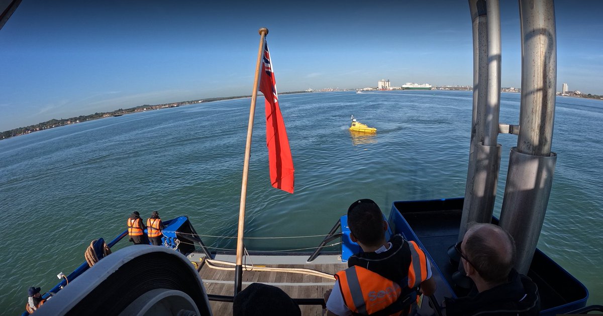 Celebrating the anniversary of the opening of the #Marine #Robotics Innovation Centre @ National Oceanography Centre where #SeaBotMaritime is headquartered. Find out about our training conducted 
<a href="/NOCsouthampton/">NationalOceanographyCentre</a>
 &amp; customers globally > seabotmaritime.com   #marineautonomy