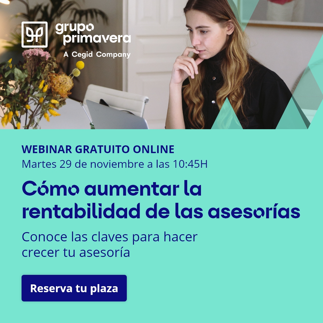 gsesoftware's tweet image. ▶️¿Tu asesoría se ha estancado y no crece? ¿Quieres saber cómo hacer crecer tu despacho? Respondemos a éstas y otras preguntas en el #webinar :
 🔶&quot;¿Es posible aumentar la rentabilidad de mi #asesoría?&quot;🚀
📆29 de noviembre a las 10.00h
Reserva tu plaza:📢 eu1.hubs.ly/H02dcy_0