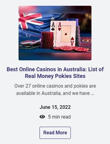 Best Online Casinos in Australia: List of Real Money Pokies Sites
Check out the whole blog here: 
.
.
.
