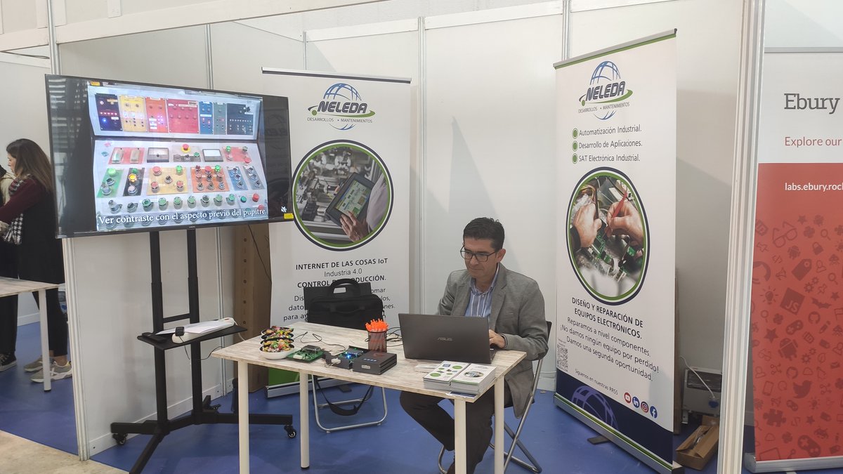 NeledaSL's tweet photo. Si te interesa la automatización industrial, el desarrollo de aplicaciones y los proyectos industriales en general, ven a conocernos, a la #feriadeempleo de la @univcadiz, apostamos por el futuro de nuestros profesionales en la provincia. #cadiz https://t.co/RC3u7MLhHV https://t.co/FwgAUwyrFZ