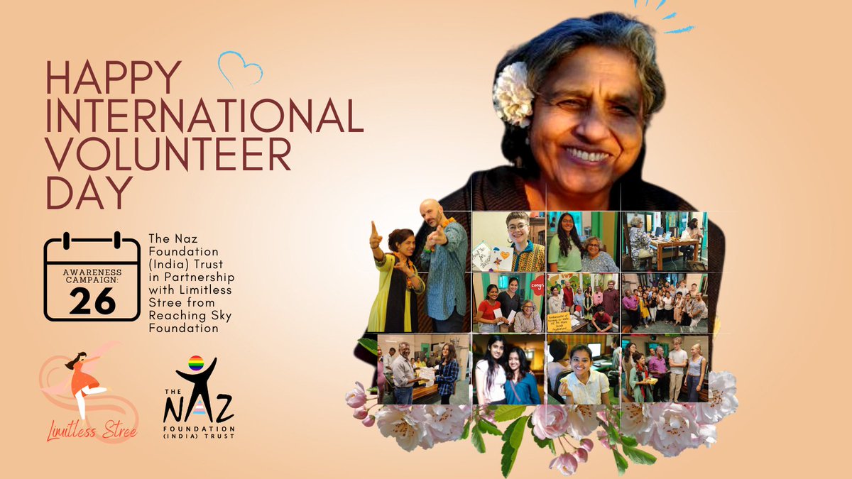 Naz_Foundation's tweet photo. A huge thank you to all the volunteers that make things happen. 

The world needs more selflessness!

@Limitless_Stree 
#Volunteer #VolunteerDay #InternationalVolunteerDay https://t.co/TvUSTxHkiB