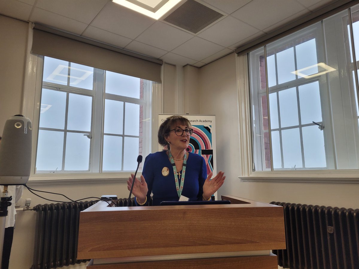 CPRA_UCLan's tweet photo. Cllr Joan Burrows welcoming everyone to our Age in Place event. #healthy_Ageing #Lancashire #Age_friendly https://t.co/tB5vYG5ex7