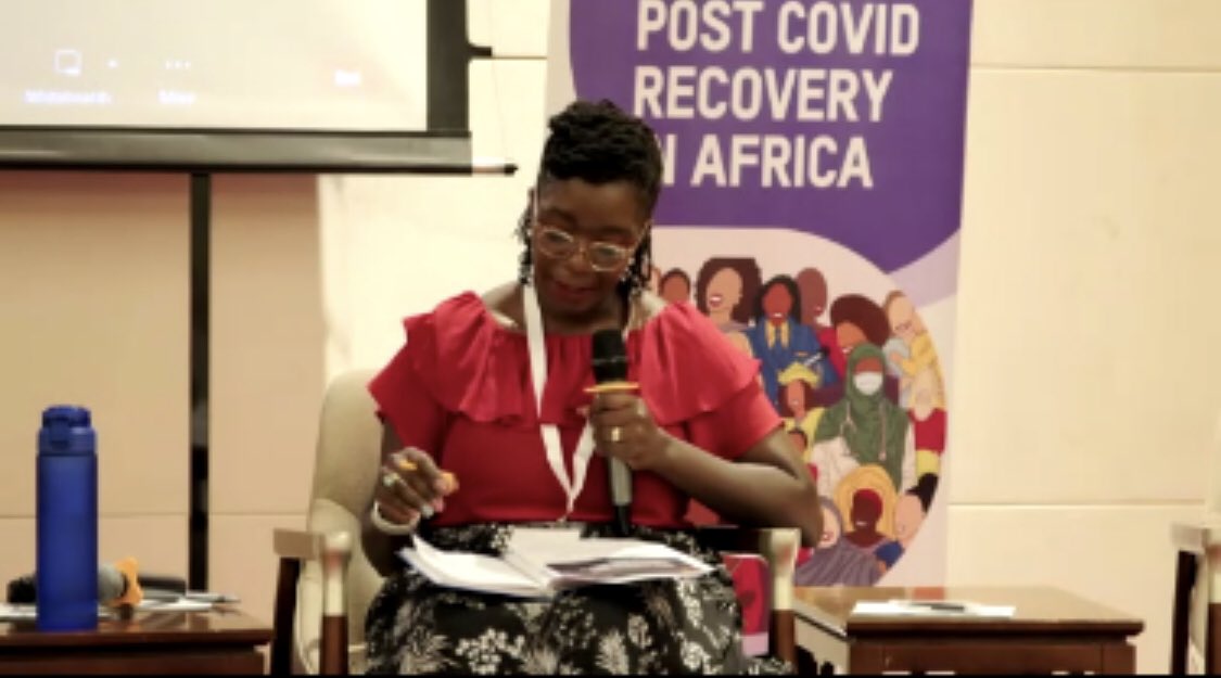 Before covid, this were not okay. Let’s not think “building back” to where we were but rather “building forward” making things better! #FeministRecovery