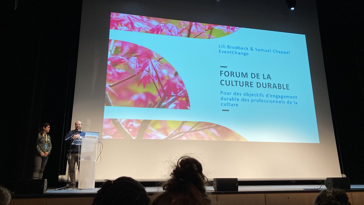 TheatreNational's tweet photo. Hier, le Théâtre National a participé à la 1ère édition du Forum de la Culture Durable. Une journée riche, instructive et indispensable sur le thème de la transition écologique pour réfléchir ensemble à des pistes d’actions et des solutions concrètes ! #EventChange @ledeltanamur https://t.co/sFRSnwCraD