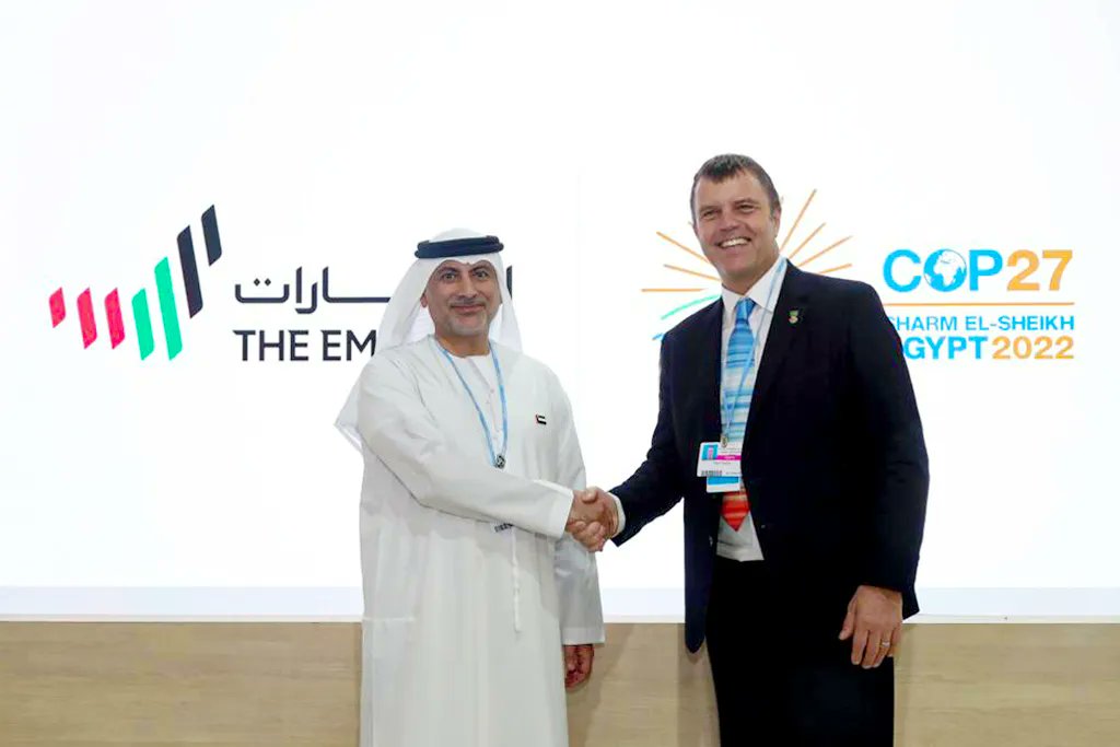 packagingmea's tweet photo. Beeah Group, the Middle East’s pioneer in sustainable, smart solutions for future-ready cities, has signed the ZEV Declaration at the 2022 United Nations Climate Change Conference (COP27) in Egypt.
Read more: https://t.co/kL8sR5pHv7
#Packaging #News #PackagingMagazine #COP27 https://t.co/X17UPFvfHu