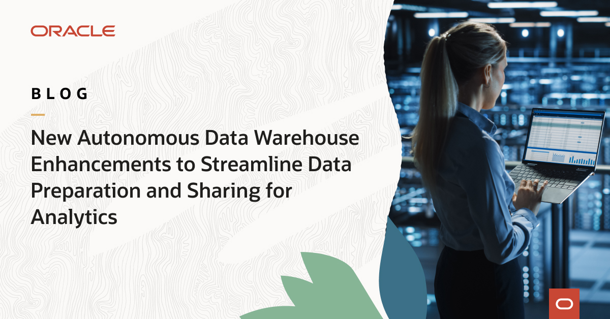 oanapdrr's tweet image. New #AutonomousDataWarehouse enhancements streamline data prep, integration, and sharing. ☑️Improved data loading and visualization☑️New ADB Excel add-in ☑️New analytic accelerator for Oracle E-Business Suite, Fusion, and NetSuite, and more. Read: social.ora.cl/6018M4jjK